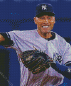 The Yankees Derek Jeter Diamond Painting