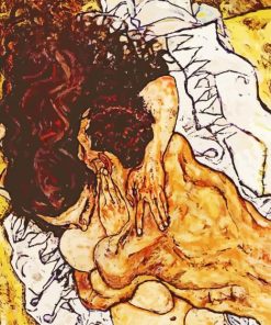 The Embrace Egon Schiele Diamond Painting