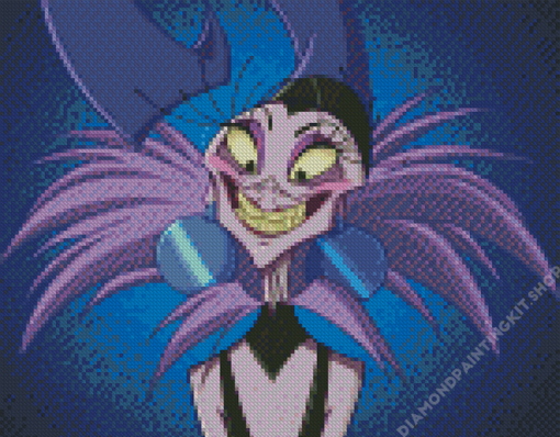 The Evil Yzma Diamond Painting