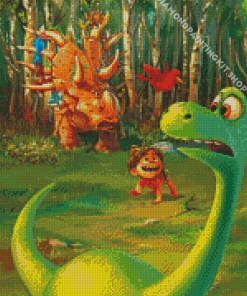 The Good Dinosaur Animation Diamond Painting