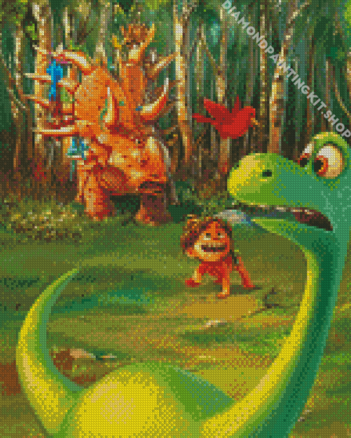 The Good Dinosaur Animation Diamond Painting