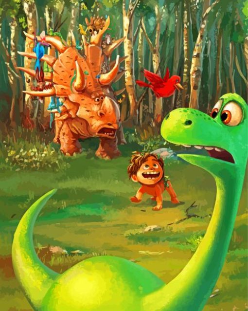 The Good Dinosaur Animation Diamond Painting