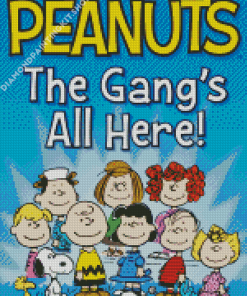 The Peanut Gang Poster Diamond Painting