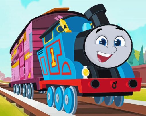 Thomas And Friends Diamond Painting