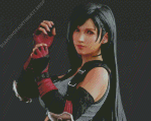 Tifa Lockhart Anime Diamond Painting