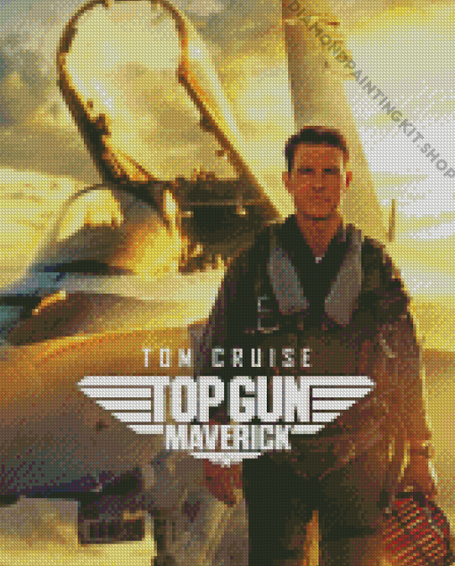 Top Gun Maverick Poster Diamond Painting