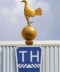 Tottenham Cockerel Diamond Painting