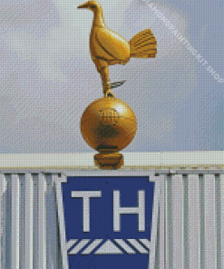 Tottenham Cockerel Diamond Painting