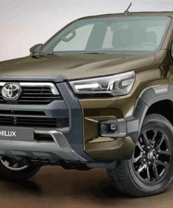 Toyota Hilux Car Diamond Painting