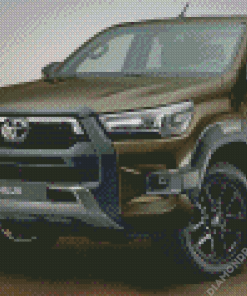 Toyota Hilux Car Diamond Painting