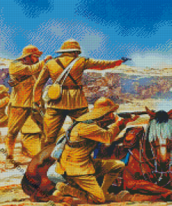 UK Soldiers Art Diamond Painting