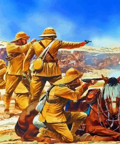 UK Soldiers Art Diamond Painting