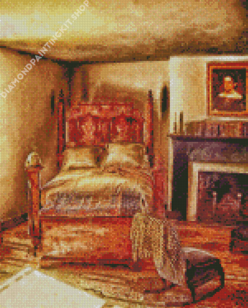 Victorian Bedroom Art Diamond Painting