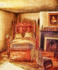 Victorian Bedroom Art Diamond Painting