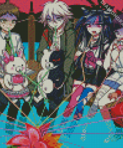 Video Game Dangaronpa Diamond Painting