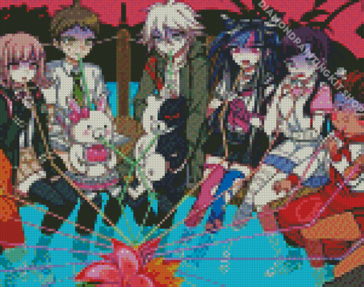 Video Game Dangaronpa Diamond Painting