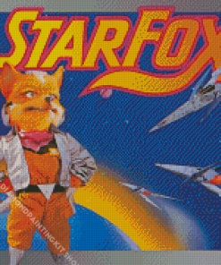 Video Game Star Fox Diamond Painting