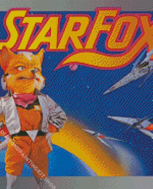 Video Game Star Fox Diamond Painting