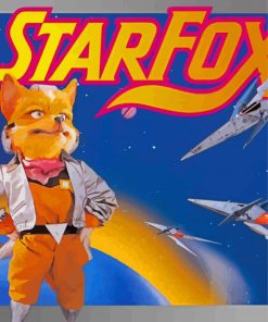 Video Game Star Fox Diamond Painting