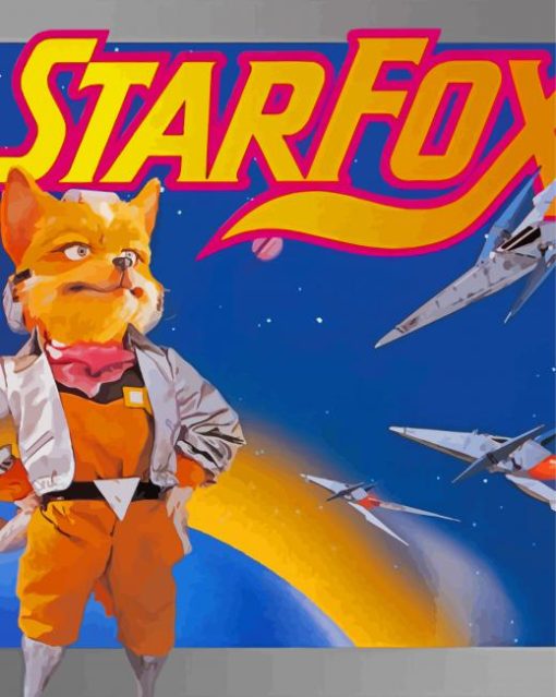 Video Game Star Fox Diamond Painting