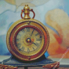 Vintage Clock Diamond Painting