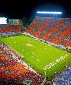 Virginia Tech Stadium Diamond Painting