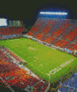 Virginia Tech Stadium Diamond Painting