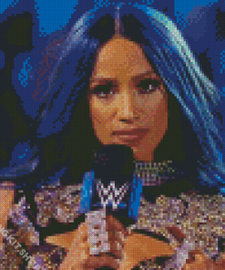 WWE Sasha Banks Diamond Painting