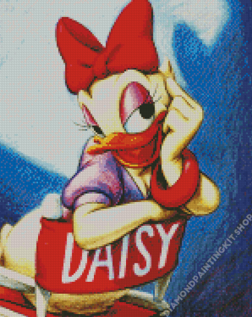 Walt Disney Daisy Duck Diamond Painting