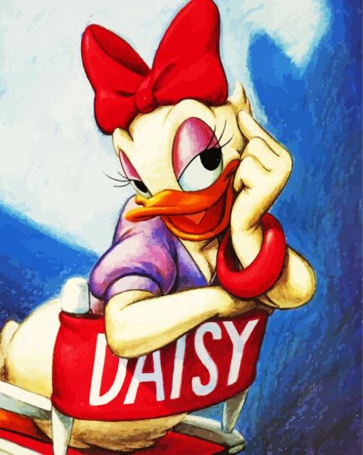 Walt Disney Daisy Duck Diamond Painting