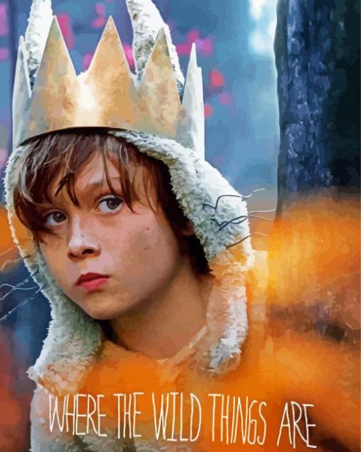 Where The Wild Things Are Movie Poster Diamond Painting