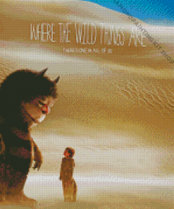 Where The Wild Things Are Poster Diamond Painting