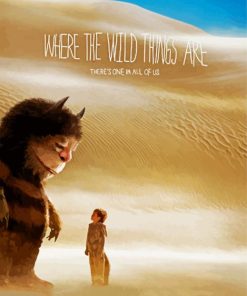 Where The Wild Things Are Poster Diamond Painting