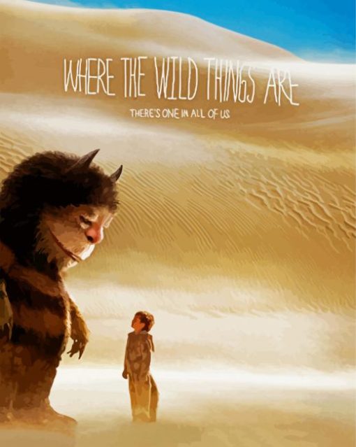 Where The Wild Things Are Poster Diamond Painting