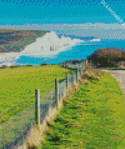 White Cliffs Of Dover National Park Diamond Painting