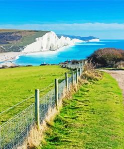 White Cliffs Of Dover National Park Diamond Painting