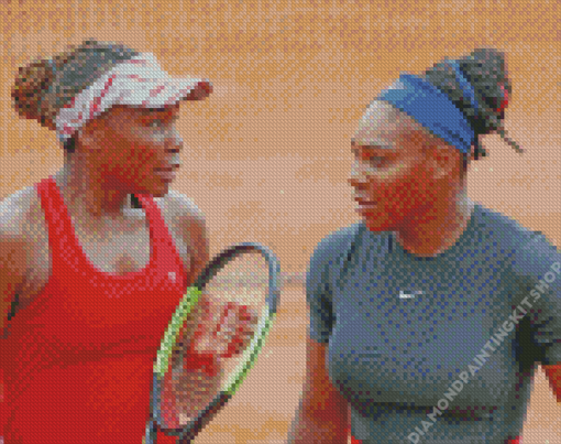 Williams Sisters Diamond Painting