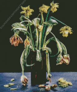 Wilted Flowers Diamond Painting