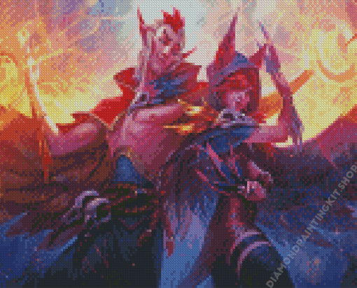 Xayah Animations Diamond Painting