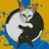 Yin Yang Cats Animals Diamond Painting