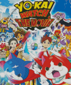 Yo Kai Watch Game Diamond Painting