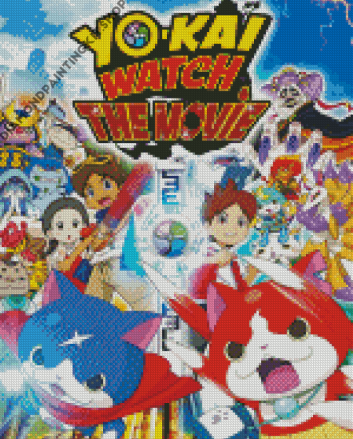 Yo Kai Watch Game Diamond Painting