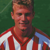 Young Alan Shearer Player Diamond Painting