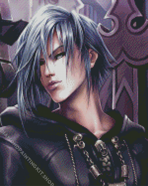 Zexion Kingdom Hearts Diamond Painting