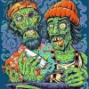 Zombie Cheech And Chong Diamond Painting