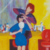 Abstract Hairdresser Diamond Painting