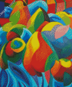 Abstract Fruit Diamond Painting