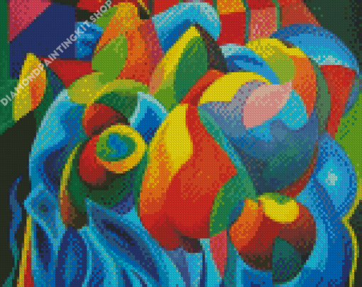 Abstract Fruit Diamond Painting