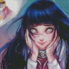 Adorable Hinata Diamond Painting