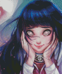 Adorable Hinata Diamond Painting